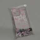 for iPhone 16 Pro Max Case, [Pink Bow Pattern][Shiny Mirror Case][2-in-1 with Beaded Wrist Strap] Soft TPU Frame, Shockproof and Anti-Shock, Suitable for Women & Girls