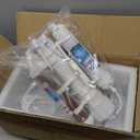 4 Stage Reverse Osmosis/Deionization Water Fliter System, 50 GPD Tankless Reverse Osmosis Water Filtration System for Aquarium with DI Water Filter