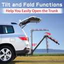Bike Rack for Car, 240 LBS 4 Bike Rack Hitch Mount