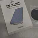 Self Inflating Sleeping Pad with Foot Pump, 2 Inch Thick Memory Foam Camping Pad, Quick Inflation Air Mattress for Camping, Hiking, Car Travel, and Outdoor Adventures, Green