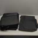 Truck Dog Seat Cover for Back Seat, Hard Bottom Dog Hammock Support to 450 lbs, Waterproof & Scratch-Proof Pet Bed Extender for Full Size Crew Cab Truck SUVs F150/RAM1500/Silverado, Black