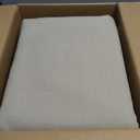 HolidayIdeas Linen Outdoor Curtains for Patio 4 Panels Waterproof Taupe Outside Curtains 110"x108"-Indoor/Outdoor Gazebo Wide Curtains Weatherproof, Privacy for Pergola, Porch, Cabana, Pool