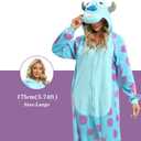 NAITOKE Adult Animal Onesie Halloween Costume Cosplay One-Piece Pajamas Women Man Teens (M)