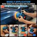 Cordless Car Buffer Polisher,6 IN Portable Polishing Machine Kit for Car