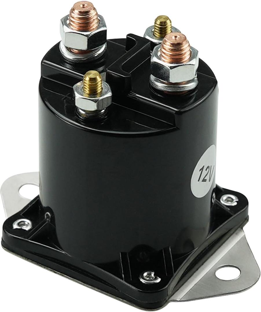 Club Car 12V Gas Golf Cart Solenoid Replacement for 1984-Up Club Car DS & Precedent Gas Golf Cart 1013609 435-154 Club Car 12V Gas Golf Cart Solenoid Replacement for 1984-Up Club Car DS & Precedent Gas Golf Cart 1013609 435-154