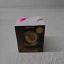 Flexzion 3D Moon Crystal Ball Night Light - LED Light Hologram Glass Lamp with Solid Wood Base, USB Powered Crystal Ball Lamp with Adjustable Brightness for Home Decor Display Gift, 2.4inch(60mm)