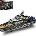 Reobrix Luxury Yacht Building Block Set for Adult 66103, Cruise Ship Building Toy Boat Model Kit, Yacht Collectible Display Decorations Gift for Adult Boys Girls Kids 14+ (4421PCS), Large