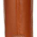 ZODIAC Women's Cindy Tall Block Heel Boot (Brown, 9 1/2, Medium)