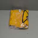 HDE Dog Raincoat Jacket Reflective Adjustable Hooded Pet Poncho Rain Coat with Leash Hole for Small to X-Large Dogs Yellow - XL