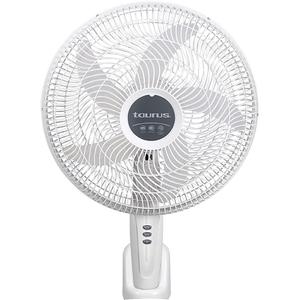 Taurus Bolt 16 Wall Mount Fan with Remote | Powerful Quiet Oscillating Wall Fan for Bedroom, Kitchen & Office | 3 Speeds, EcoJet More Airflow and Noiseless, Easy Installation, 284.5 square inches
