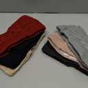 TOBATOBA 6 Pack Winter Headbands for Women Fuzzy Fleece Lined Ear Warmers Headband Thick Knit Ear Muffs for Winter Accessories Ear Covers Cold Weather Christmas Gift Stocking Stuffers for Women