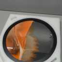 Mvxctfi Sand Art Liquid Motion Decor - 10 Inch Orange Moving Sand Art, 3D Flowing Dynamic Sandscape for Relaxing Desktop & Office