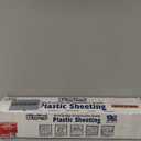 626033 Construction Plastic Sheeting 10' Width X 100' Length X 6 mil Thick, Clear, 1 Count