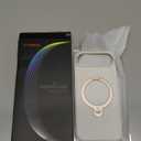 TORRAS Q3 Silicone for iPhone 17 Pro Max Case Stand, Fit for MagSafe, Liquid Silicone Soft Cozy Grip, 360 Spin Magnetic Stand, Camera Control, Protective for iPhone 17 Pro Max Phone Case, Ivory Gold