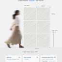 Minimalist Acoustic Wall Panels, Decorative Sound Absorbing Panels, 6 Pack, 70.8 X 47.2 Inches