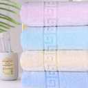 100% Cotton Bath Towels,4 Pack (28" x 58"), Light Weight, Soft, Super Absorbent and Fast Drying, No Fading Multipurpose Use for Sports, Swimming, Travel, Fitness, Yoga, Multicolor.