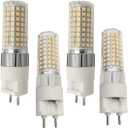 G12 Led Bulb 16w Ceramic Corn Light Led G12 Base T6 4000k Natural White Equivalent 200W Halogen Lamp 2 Pin Ceilling Downlight Office Building Light(4 Pack)