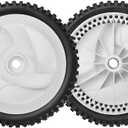 532403111 Front Drive Wheels Fit for Craftsman Lawn Mower - Front Drive Tires Wheels Compatible with Craftsman & HU Front Wheel Drive Self Propelled Mower Tractor, Replace 194231X427, 2 Pack