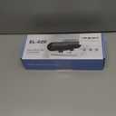 Computer Speakers for Desktop Monitor,Single Speakers for Desktop PC,Laptop Speaker with Loud Sound,Volume Control Easily Clamps to Monitors(USB-C to USB Adapter Included) (Black)