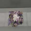 Ling's moment Boutonniere for Men, 6pcs Groom Groomsmen Boutonniere with Built-in Pins, Artificial Flowers for Wedding Decor/Prom/Homecoming, etc.Purple Lilac Lavender