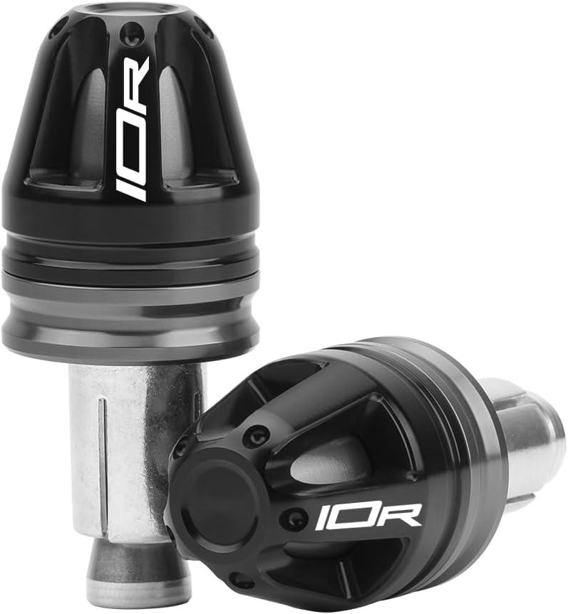 Motorcycle Handlebar End Caps For Ninja ZX-10R 2004-2024 Ninja ZX-10RR 2017-2024 7/8 Bars 17mm Diameter CNC Handlebars (See details below) ninja zx-10r Accessories (Gray)
