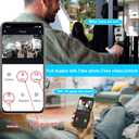 Wireless Video Doorbell Intercom with 7 inch Touch Monitor System,2 Unit 1080P Video Doorphone Camera,TUYA WiFi Smart Home Video Intercom Door Phone Kits for Home Villa Apartment