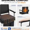 Sekey Stadium Seats with Back Support & Arm Rest, X-Large