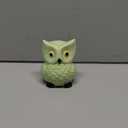 ZCHING Cute Owl Ceramic Piggy Bank Personalized Money Saving Bank for Kids Girls Nursery Gift Decor