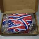 Quelay 60 Pcs Gold Award Medals with Neck Ribbons 2 Inch Winner Medals Awards Bulk Metal Trophy Award Prize Gift for Adult Competitions Education Tournaments Event