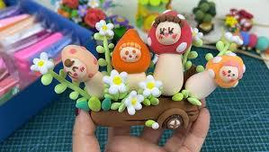 CiaraQ Modeling Clay Kit - 24 Colors Air Dry Ultra Light Clay, Safe & Non-Toxic, Great Gift for Kids.