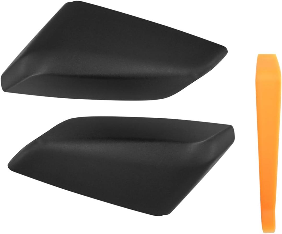 1 Pair Mirror Cover Cap Driver and Passenger Side Fits for 2016-2025 Chevy Malibu 84026841 84026842 Left and Right Side (Matte Black)