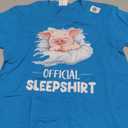 Official SleepShirt, Sleeping Pig Shirt for Kids, Cute Pig Shirt For Women, Kawaii Pig Lover Gift, Funny Sleeping Shirt, Pig Owner Gift (Medium)