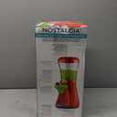 Nostalgia Margarita Machine - Blender for Smoothies, Margaritas, Daiquiris, and Slushies - Red - 64-Ounce