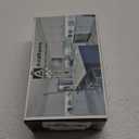 Asidrama 10 Pack Brushed Satin Nickel Kitchen Cabinet Knobs - Knurled Dresser Drawer Cabinet Hardware Zinc Knobs for Dresser Drawers (Single Hole Knob)