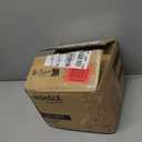 VASAGLE Corner Shelf Wall Mount, 5-Tier Floating Corner Bookshelf, Plant Shelf for Bedroom, Living Room, Bathroom, Home Office, Cloud White