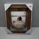 Malden Walnut Floating Glass Picture Frame 11 x 14