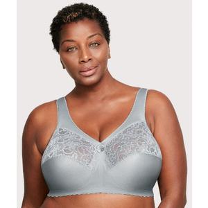 Glamorise Women's Plus Size MagicLift Original Support Bra Wirefree #1000 44H