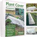 REMIAWY Plant Covers Freeze Protection, 10FTX33FT Frost Cloth Plant Cover Blanket for Outdoor Plants Floating Row Covers for Garden Vegetables Raised Beds Insect Protection Season Extension