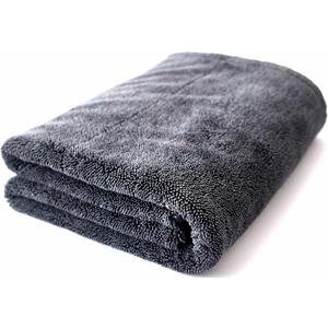 GW WUNDERGOODS Large Premium Microfiber Towels for Car Detail Streak Free, 1400 GSM Ultra Soft, 70/30 Korean Grade, Super Absorbent, Twisted Loop Design, 20"x24"