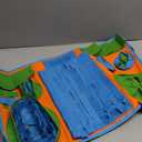 Vivifying Snuffle Mat for Dogs, Interactive Dog Puzzle Toy for Boredom and Mental Stimulation, Enrichment Feeding Game Sniff Mat Helps Slow Eating and Keep Busy (Blue Green Orange)