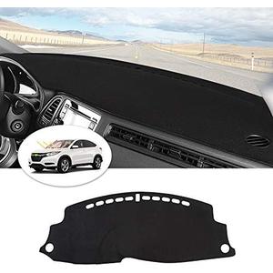 Cartist Dashboard Cover Mat for 2016-2021 2022 Honda HR-V HRV Accessories Dash Cover Flannel Dash Mat Sunshade Glare UV Rays Protector
