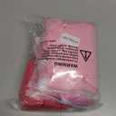 Striped Arch Backdrop Cover Set of 3 Pink Arch Covers Spandex Stretch Backdrop Stand 4ft, 5ft, 6ft for Wedding Birthday Banquet Ceremony Decoration(Pink)