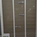 HVAC Premium 18'' x 24'' [Duct Opening] Flat Stamped Steel Return Air Grille - Sidewall and Ceiling - HVAC Vent Duct Cover - White [Outer Dimensions: 19.75''w X 25.75''h]