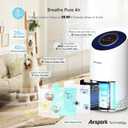 Air Purifiers for Home Large Room Bedroom Up to 2400 Ft with 4-Stage Ture HEPA. Airspark Air Filter Captures 99.99% Dust Smoke Pollen Daner. Air Cleaner for Pet Hair Odor Eliminator 22dB Night Light