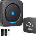 Wireless Doorbell Chime Extender for Home - Digital Door Bells Compatible with Blink Video Doorbell (1st & 2nd Gen)/Google Nest Doorbell (Wired, 2nd & 3rd Gen) / Wired Doorbell Chime