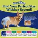 Hartz Comfitables Disposable Dog Diapers, Size XXS 42 count, Comfortable & Secure Fit, Easy to Put On, Super Absorbent Male and Female Diaper