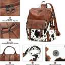 AGLOD Backpack Purse for Women PU Leather Back Packs Designer Ladies Shoulder Bag Fashion Faux Work Travel Handbags