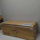 YEPDIN 2 Pack Artificial Dracaena Tree with White Tall Planter 4FT-Tall Potted Faux Plants Indoor -Fake Floor Plant for Home Office Living Room Outdoor