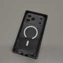 CANSHN Magnetic Compatible with iPhone 17 Pro Max Case Clear, Upgraded [Full Camera Protection] [Compatible with Magsafe] Non-Yellowing Protective Shockproof Bumper Phone Cover 6.9 Inch - Clear