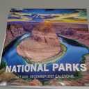 National Parks Calendar 2026-2027 - JUL 2026 - DEC 2027, Wall Calendar 2026-2027, 18 Monthly Calendar 26-27, 12" x 24" (Open), Wall Calendar with Unruled Blocks(1.5" x 1.4") + Thick Glossy Paper